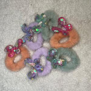 fluffy scrunchies