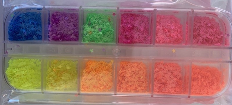 12 grid luminous nail art 12 grid luminous nail art