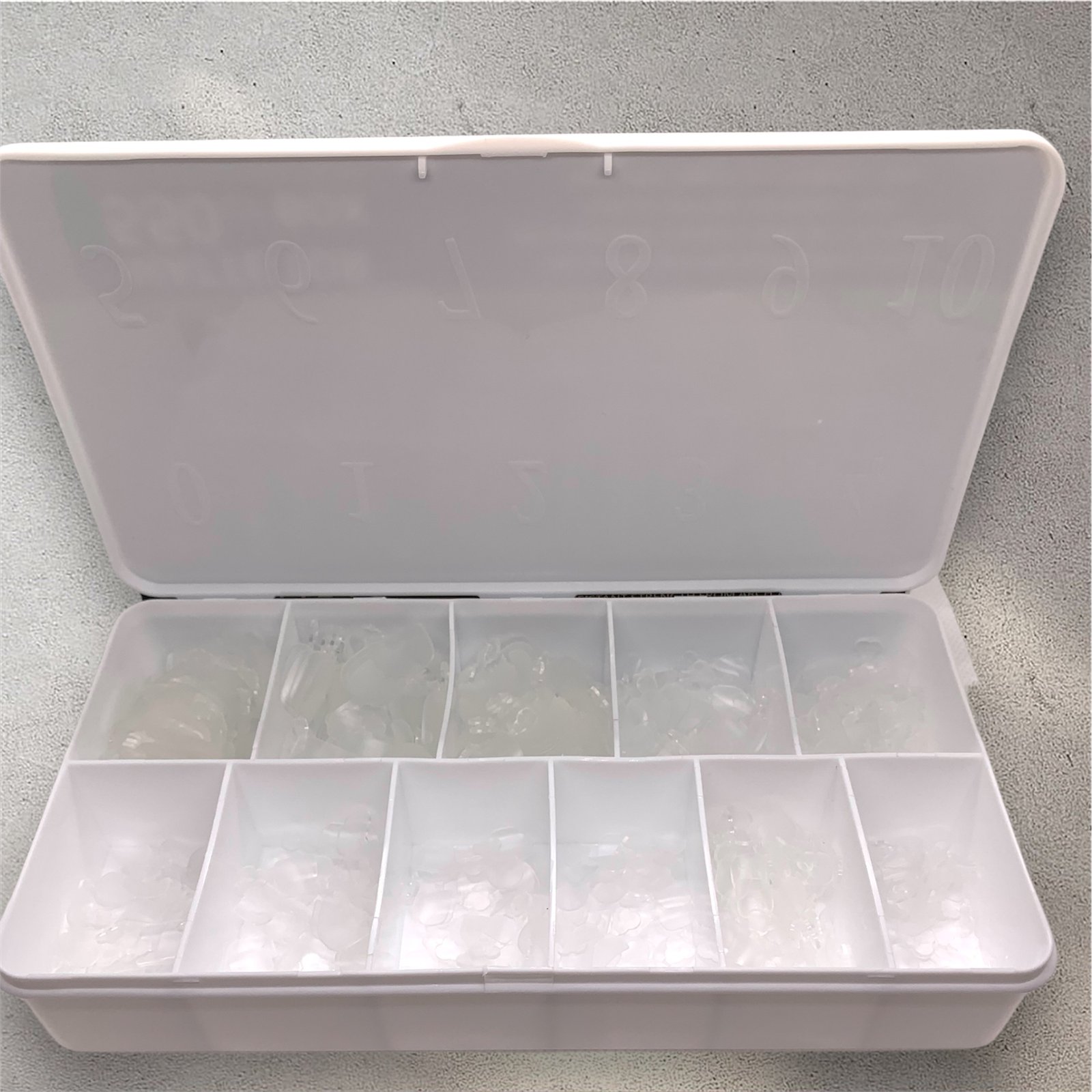 soft gel toe tips matte 550pc soft gel toe tips matte 550pc