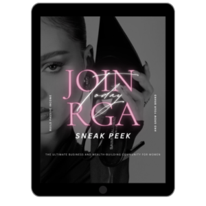 sneak peek inside of rich girls academy | mrr community | digital download